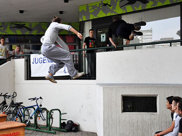 Parkoursshow 2