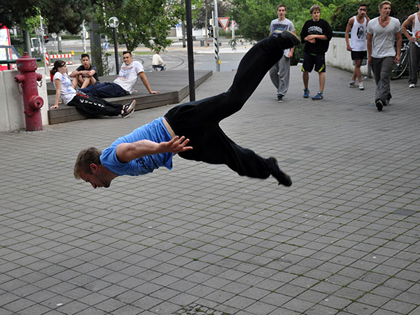 Parkoursshow 6