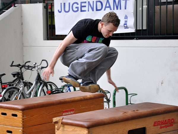 Parkoursshow 7