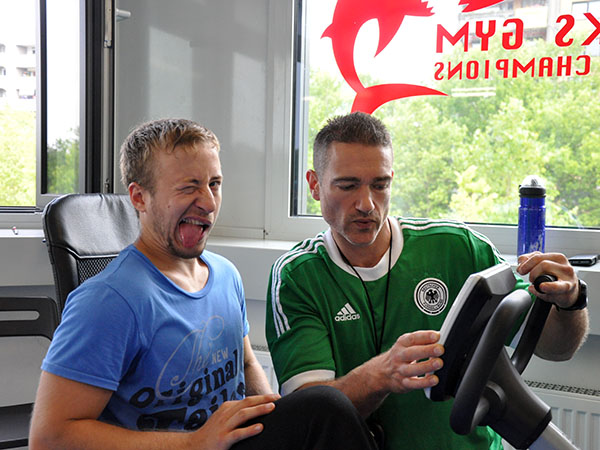 JKK-Fitnesstest mit Andreas Delp