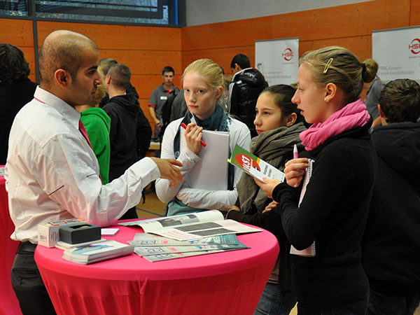 Am Stand der Telekom