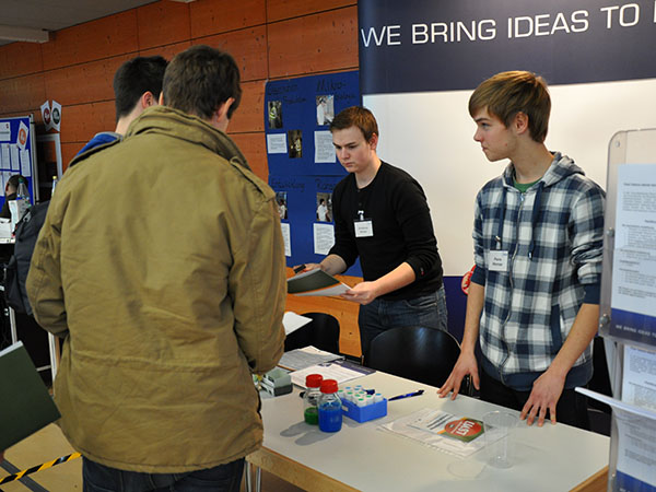 Am Stand der Döhler GmbH