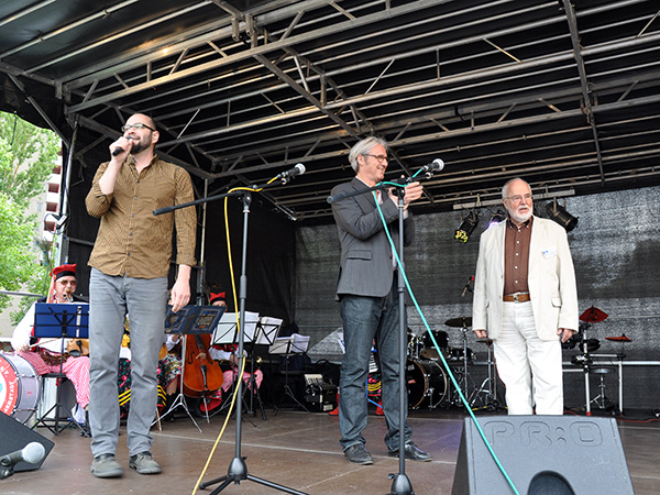 Eröffnung mit Schirmherr Jochen Partsch & Dieter Hübner