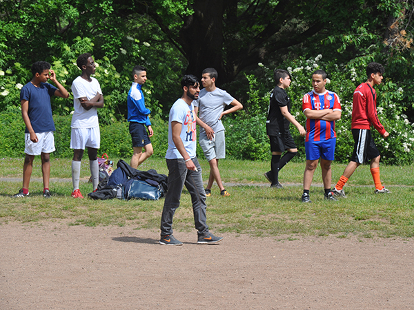 Fußballturnier unter Leitung der Kranichsteiner V.I.P.eers