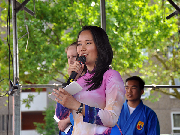 Einführung zur Vovinam Viêt Võ Dao-Vorführung