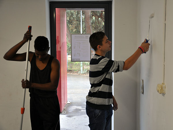 Finish im "KlubSaal"