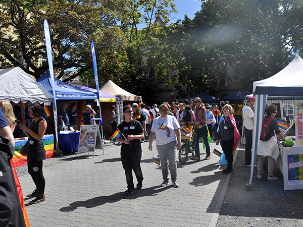 Das Kaiser*innen-Wetter lockt viele Besucher*innen