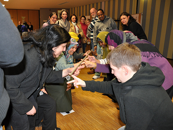 Eine Übung aus "Dia-Train"