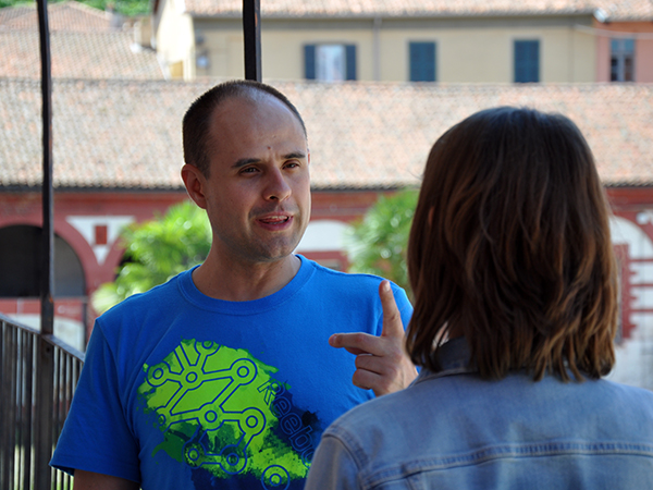 Coffee break conversation