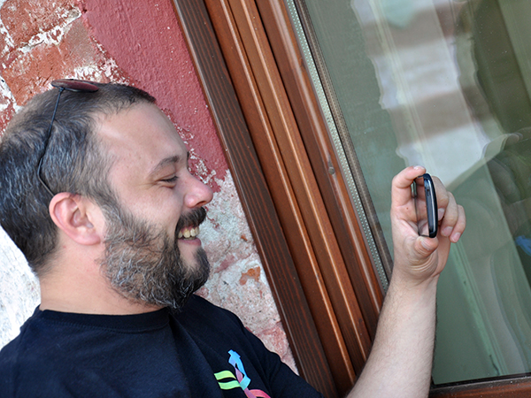 Cosmin got a video message