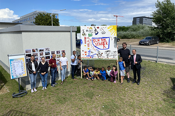 Kreativer Projektauftakt im Pallaswiesenviertel 