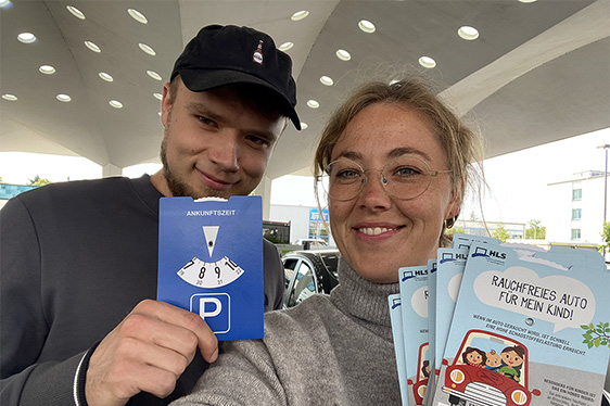 Rauchfrei im Auto unterwegs mit Kindern 