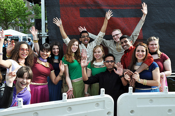 Desi Fusion rocken das Kranichsteiner Stadtteilfest