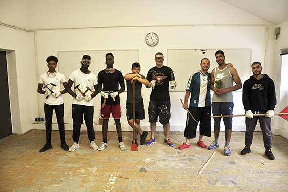 Freiwilligentag im JugendKlub Kranichstein