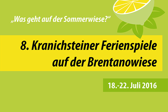 Das Darmstädter Echo berichtet über die achten Kranichsteiner Ferienspiele
