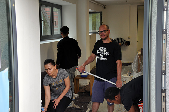 Chance 2.0 Crew renoviert im JKK 