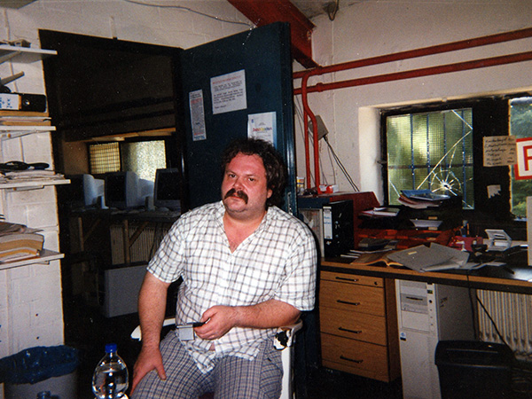 Andreas Krauß im Büro