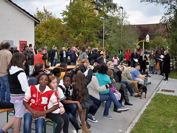 Eröffnung der Feier