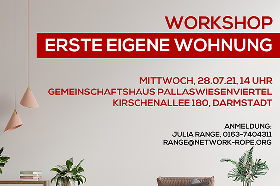 Workshop "Erste eigene Wohnung"