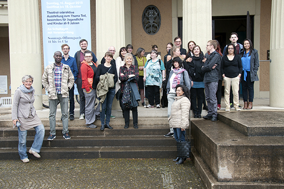 Lebende Bibliothek auf dem Waldfriedhof Darmstadt