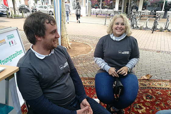 Lebende Bibliothek in Groß-Gerau 