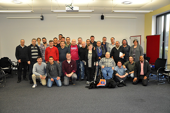 Lebende Bibliothek mit dem Vertrauens­körper der Ford-Werke Köln 