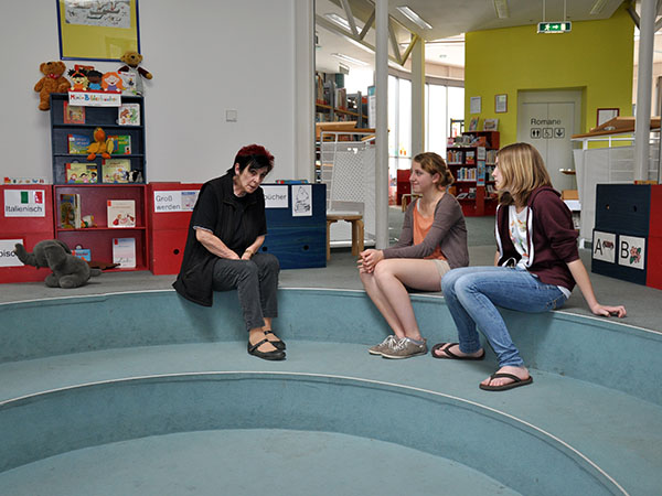 Stadtbibliothek Darmstadt – ein fantastischer Ort für Gespräche 