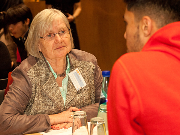 Ulrike Poppensieker, Vorsitzende des Vereins für Menschen ab dem 55. Lebensjahr