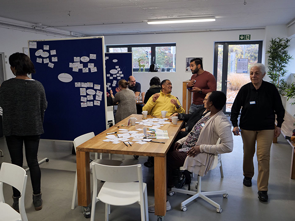 Szene vom "Markt der Möglichkeiten" I