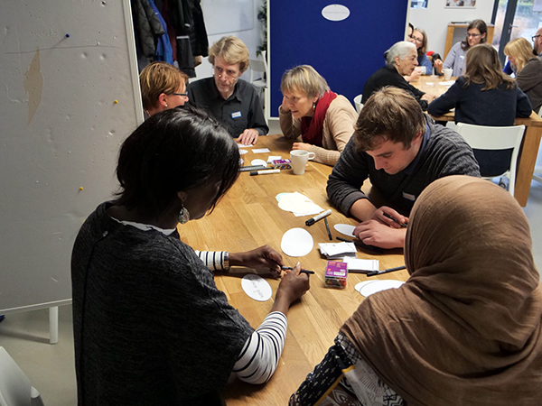 Szene vom "Markt der Möglichkeiten" III