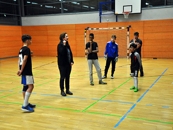 Eröffnung durch Stadträtin Barbara Akdeniz