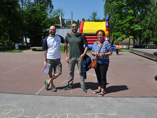 Die Drei vom Schlepper-Prüffeld