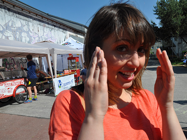 Schatten wäre schön!