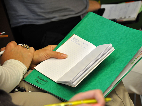 Glance at a notebook