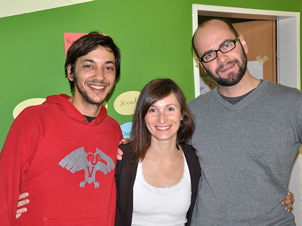 Marc, Dora, and Sven