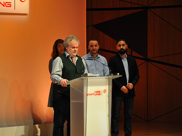 Dankesrede von Projektleiter Andreas Krauß