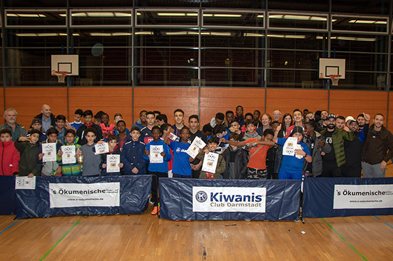 Kranichsteiner Fussballnacht mit 150 Jugendlichen