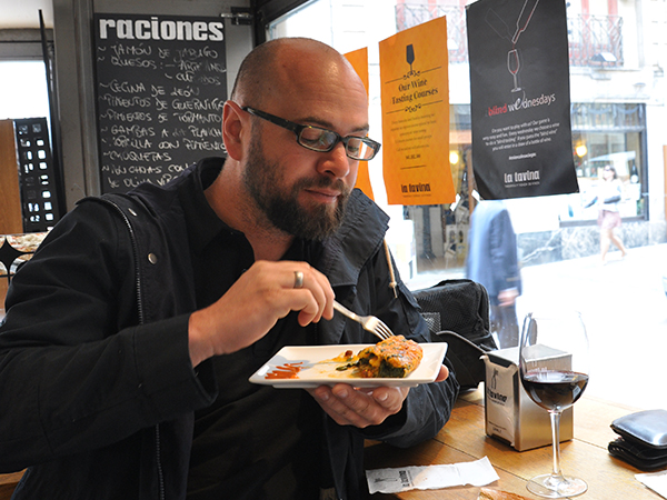 Tortilla remembering Sante