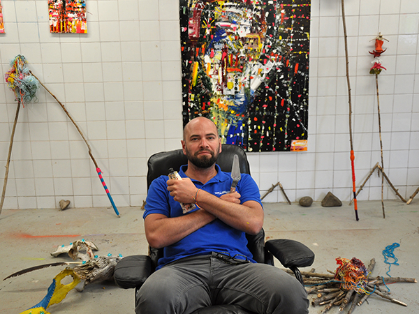 Portrait of the artist as a man